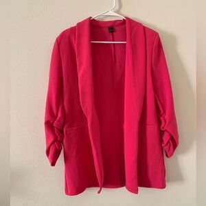 SHEIN Bright Pink Blazer